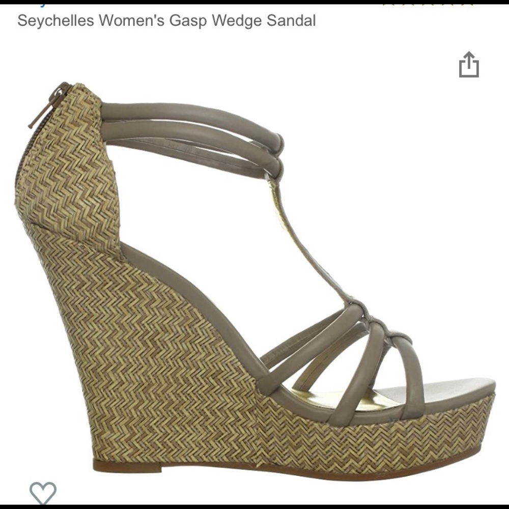 Seychelles wedge sandals ☀️